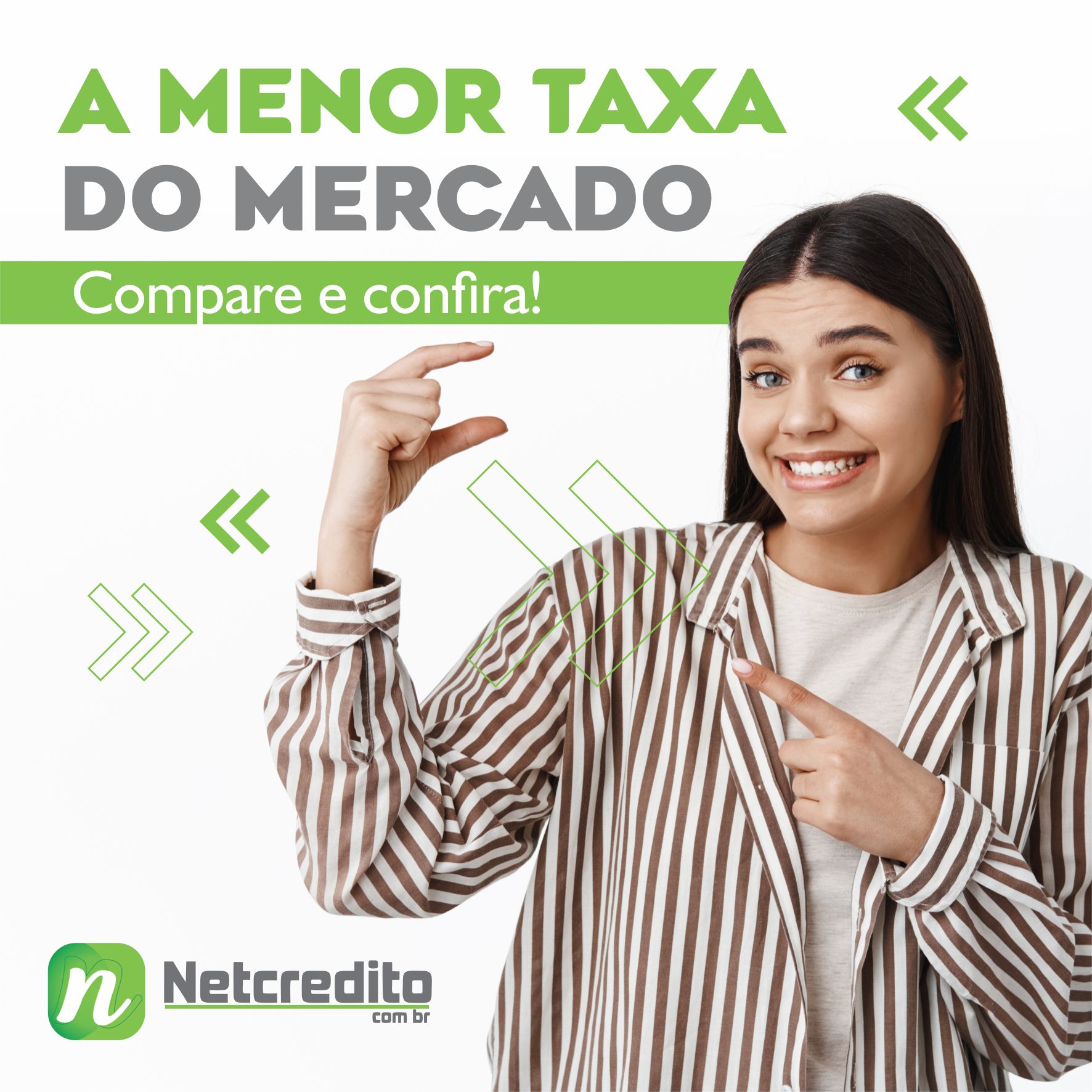 A MENOR TAXA DO MERCADO