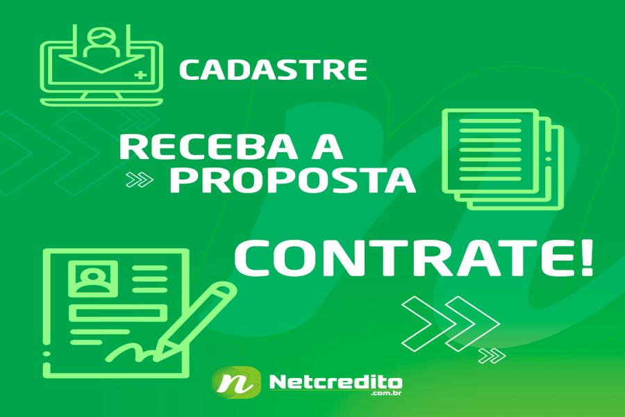 Cadastre, receba a proposta, contrate!