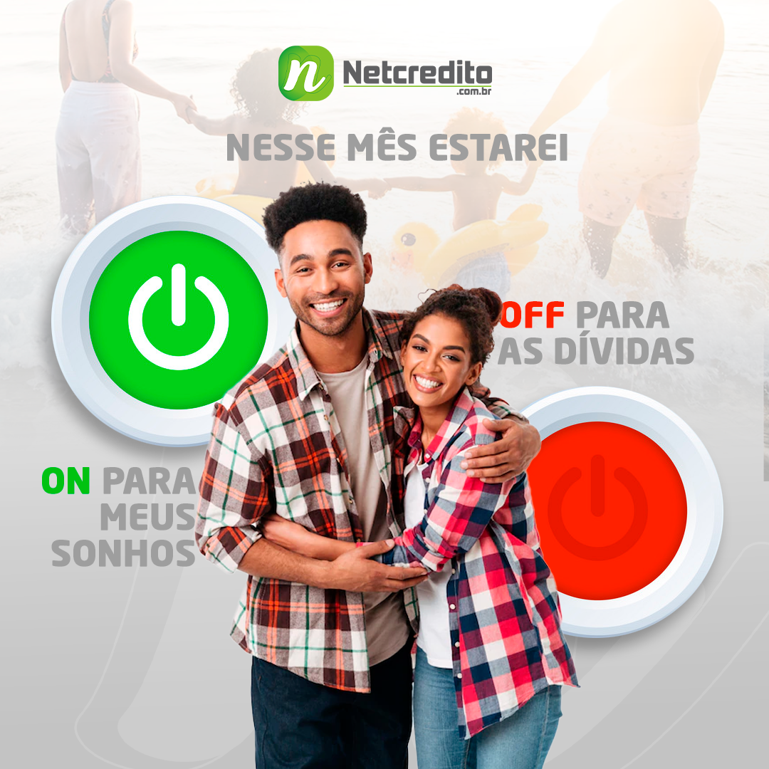 NESSE MÊS ESTAREI ON PARA OS SONHOS E OFF PARA AS DÍVIDAS