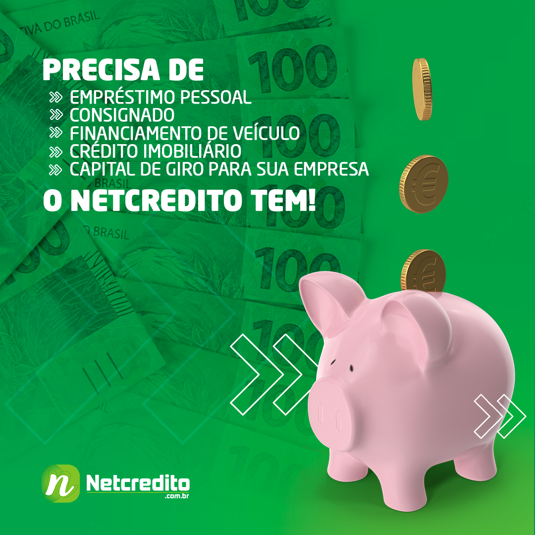 PRECISANDO DE EMPRÉSTIMOOU CAPITAL DE GIRO?  O NETCREDITO TEM!