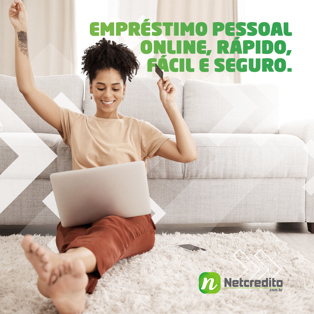 Empréstimo pessoal online, rápido, fácil e seguro