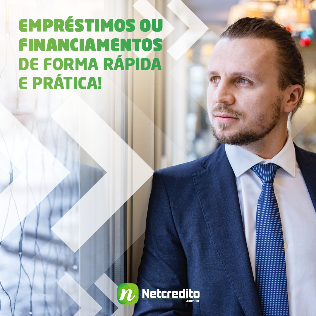 Empréstimos ou financiamentos de forma rápida e prática!