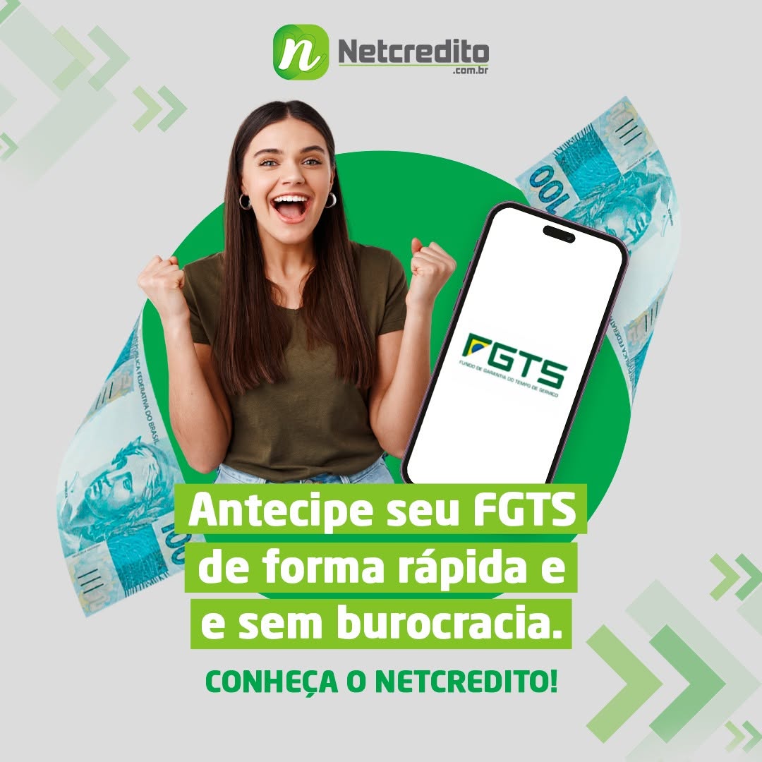 Antecipe seu FGTS de forma rápida e sem burocracia