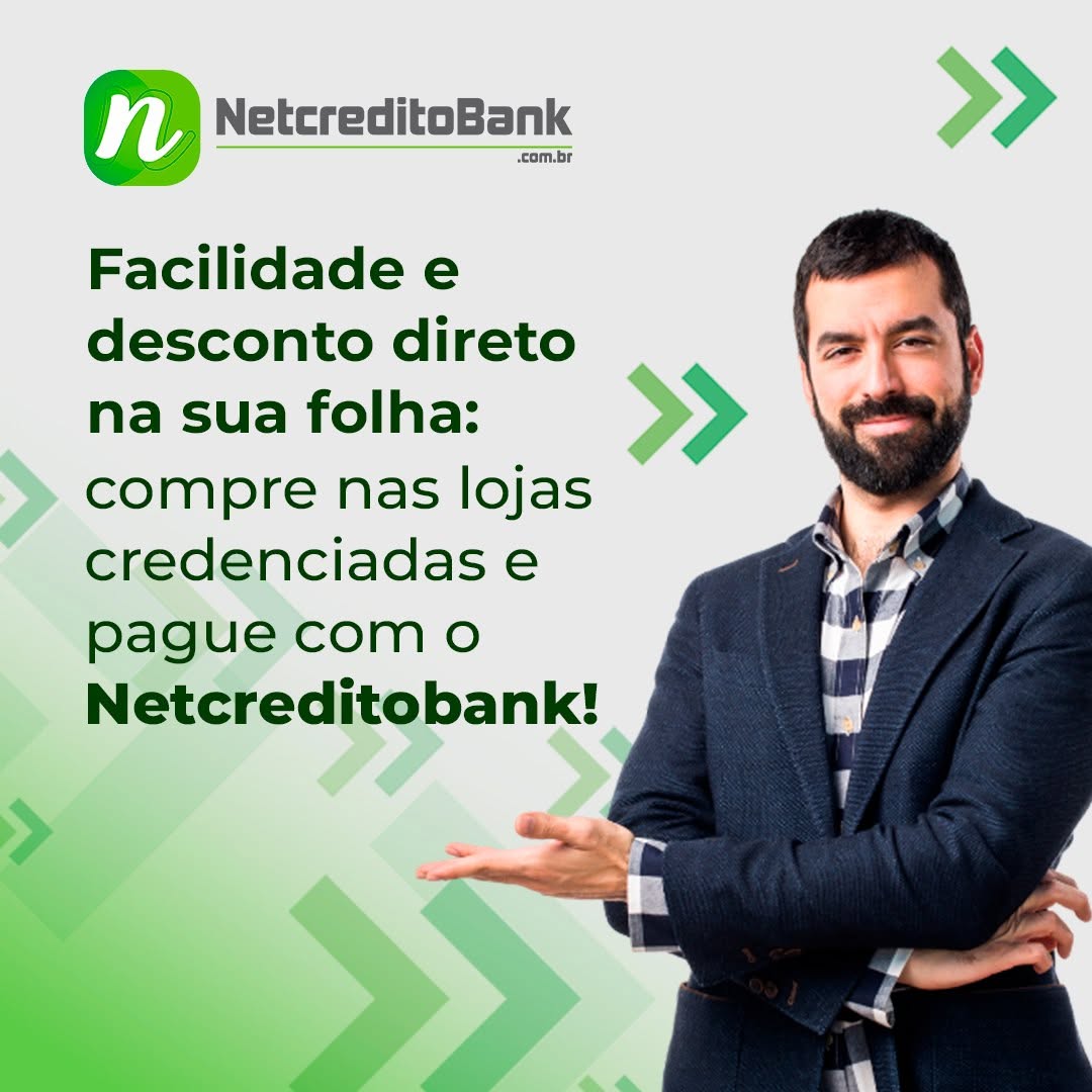 Facilidade e desconto direto na sua folha!