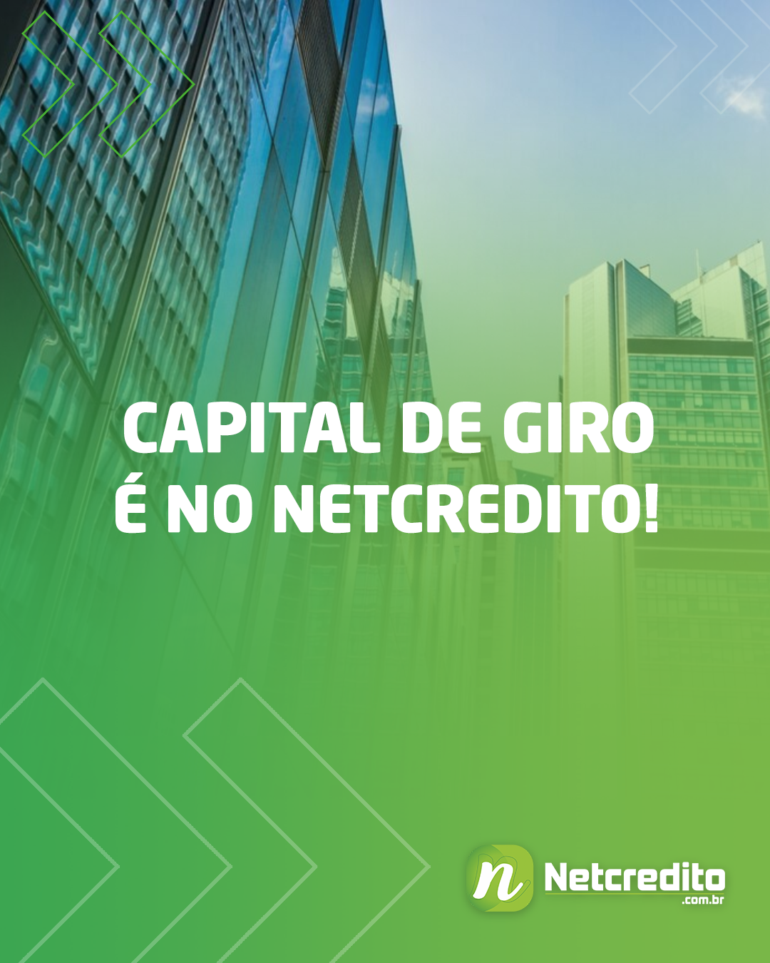 Capital de giro, é no Netcredito!