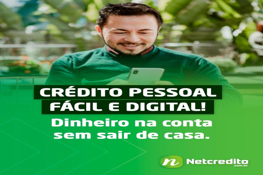 Crédito pessoal fácil e digital!