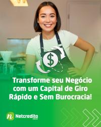 Transforme seu negócio com o capital de giro rápido de sem burocracia!