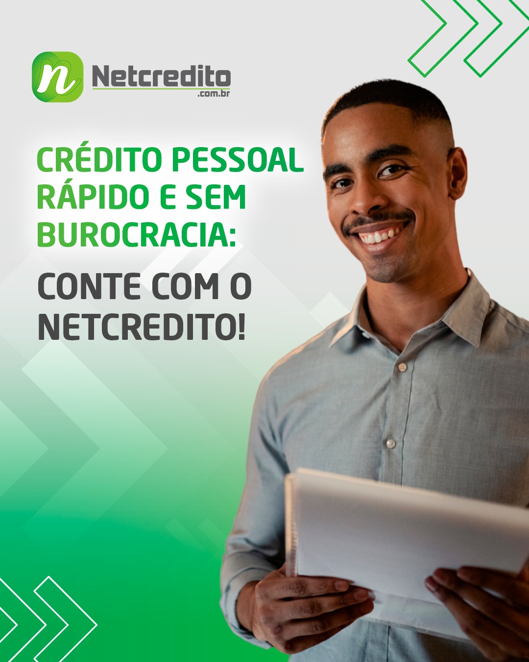 Crédito pessoal rápido e sem burocracia: Conte com o Netcredito
