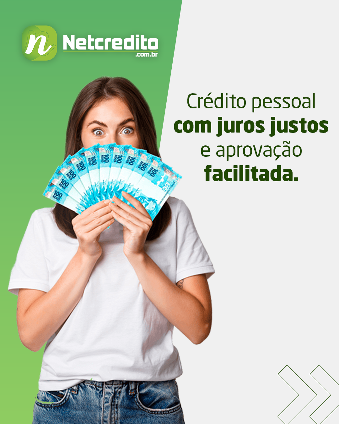 Crédito pessoal com juros justos e aprovação facilitada