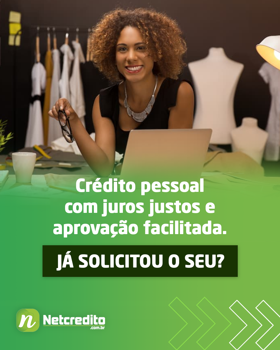 Crédito pessoal com juros justos e aprovação facilitada