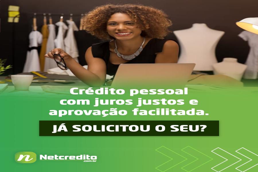 Crédito pessoal com juros justos e aprovação facilitada