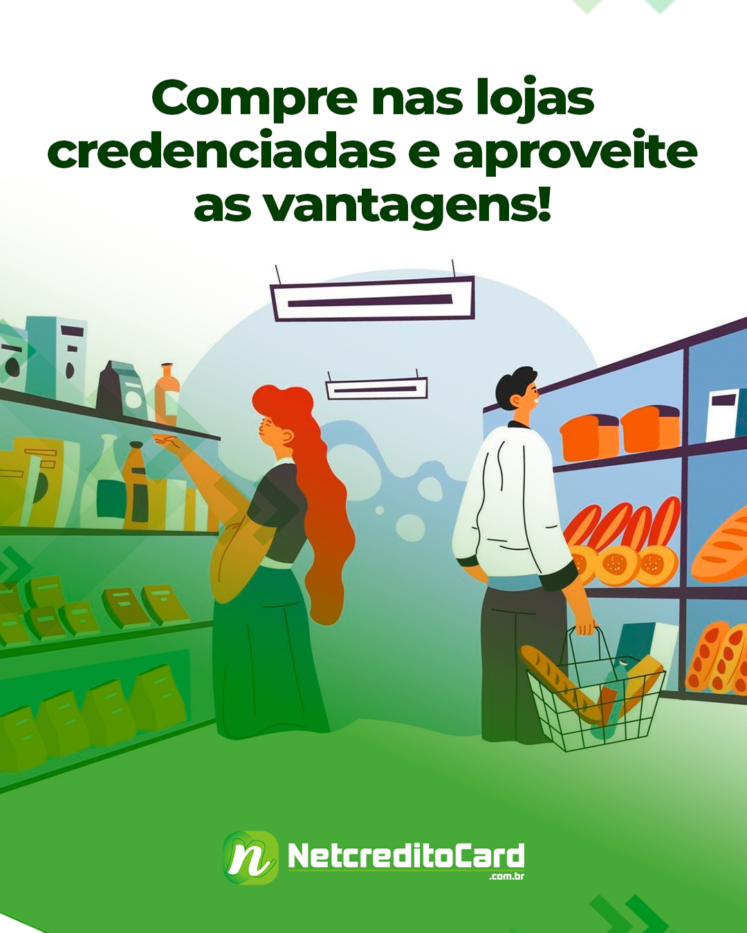 Compre nas lojas credenciadas e aproveite as vantagens!