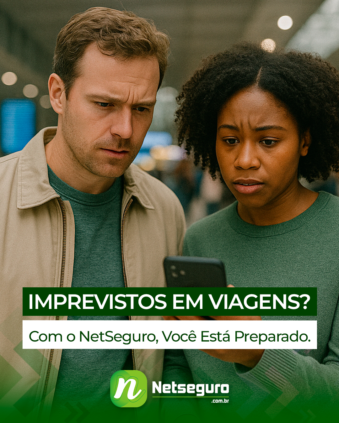 Imprevistos em viagens? Com O NETSEGURO, você está preparado