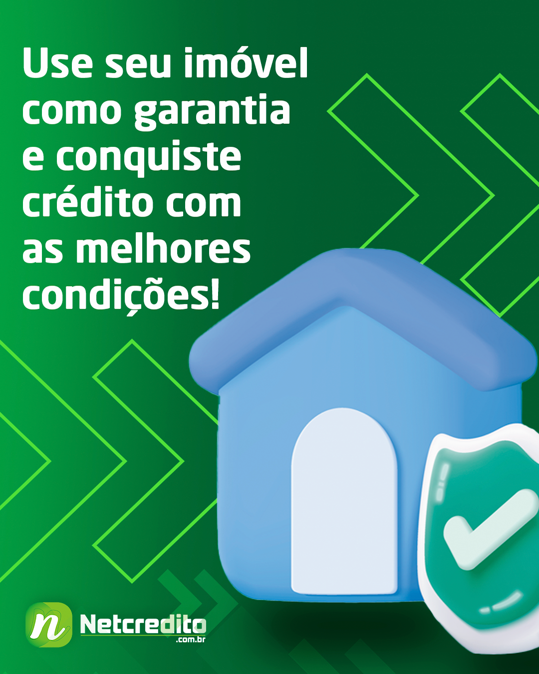 Use seu imóvel como garantia e conquiste crédito com as melhores condições!