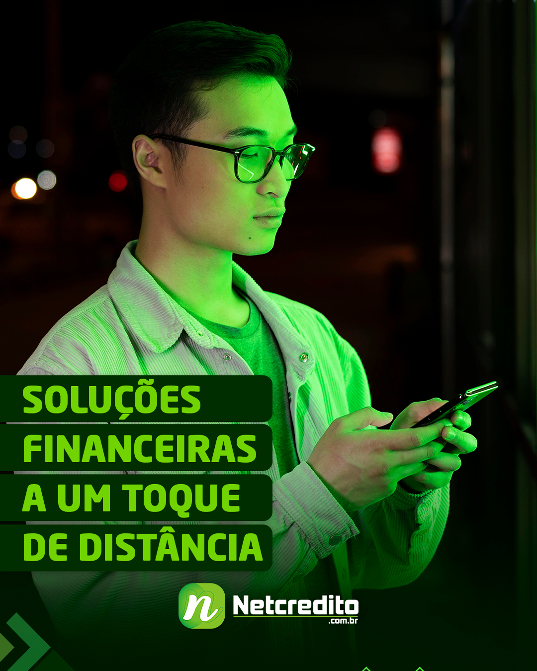 Soluções financeiras a um toque de distância