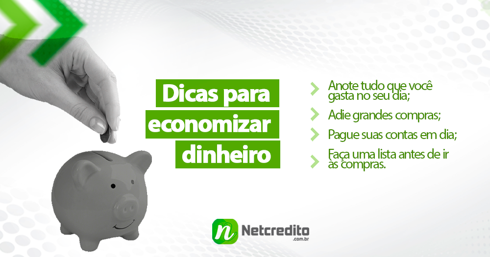 10 dicas para economizar dinheiro no dia a dia