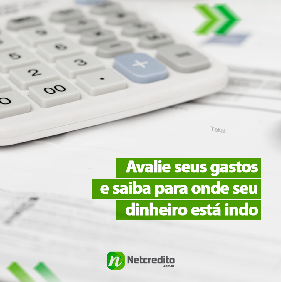 Avalie seus gastos e saiba para onde seu dinheiro está indo.