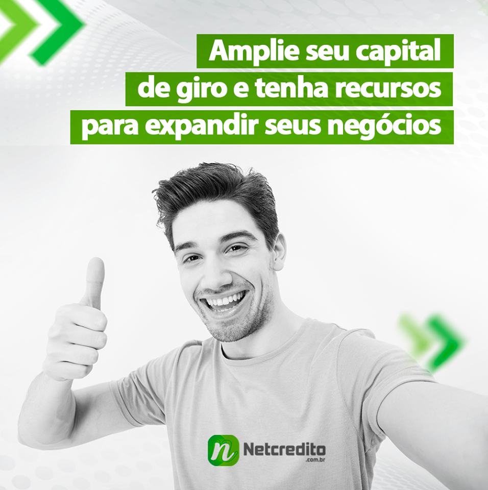 Amplie seu capital de giro e tenha recursos para expandir seus negócios.