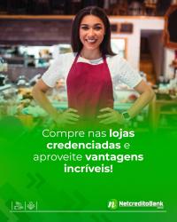 Compre nas lojas credenciadas e aproveite vantagens incríveis!