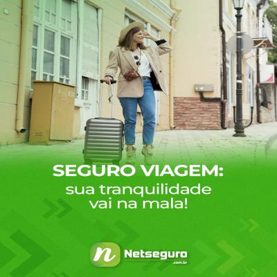 SEGURO VIAGEM: sua tranquilidade vai na mala!