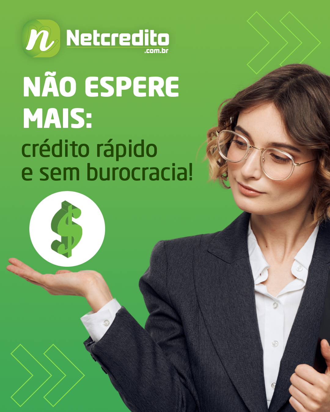 Não espere mais: crédito rápido e sem burocracia!
