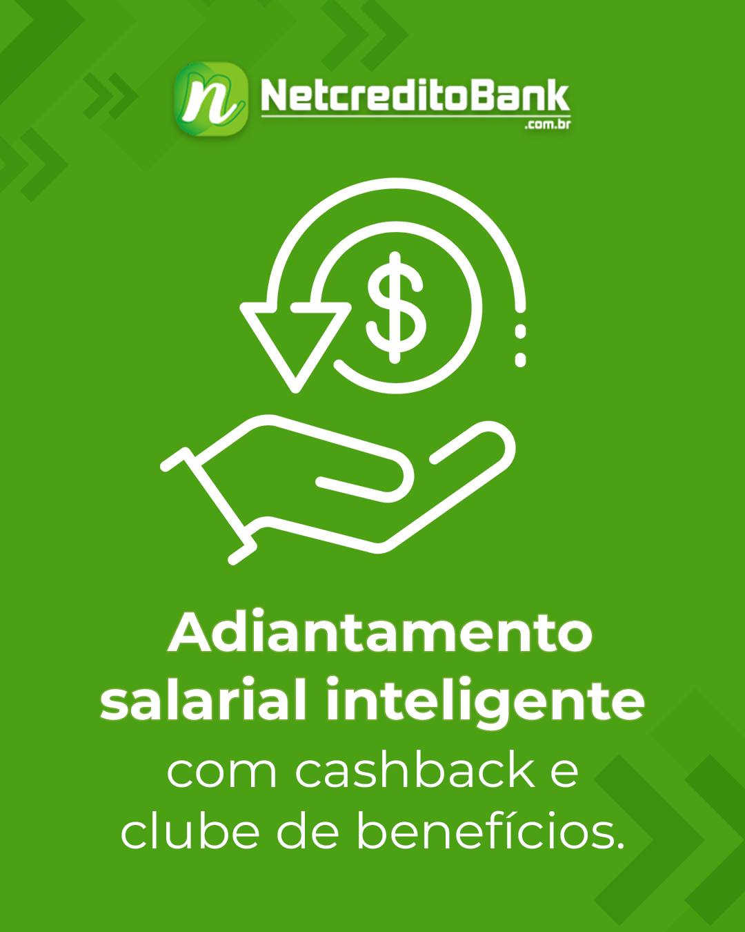 Adiantamento salarial inteligente com cashback e clube de benefícios   clube