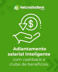 Adiantamento salarial inteligente com cashback e clube de benefícios   clube