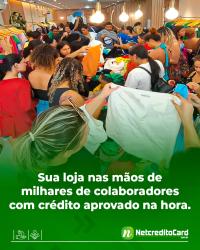 Sua loja nas mãos de colaboradores com crédito aprovado na hora