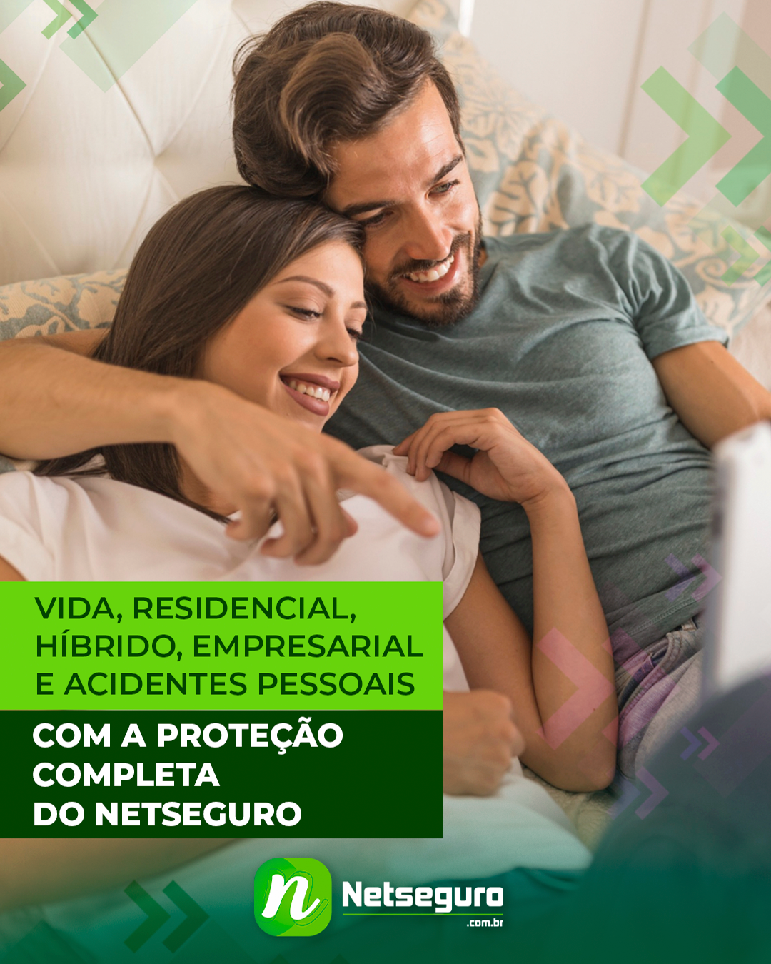 Vida, residencial, híbrido, empresarial e acidentes pessoais