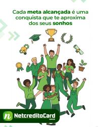 Cada meta alcançada é uma conquista que te aproxima dos seus sonhos