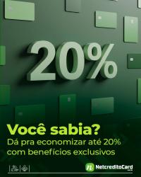 Você sabia? Dá pra economizar até 20% com benefícios exclusivos