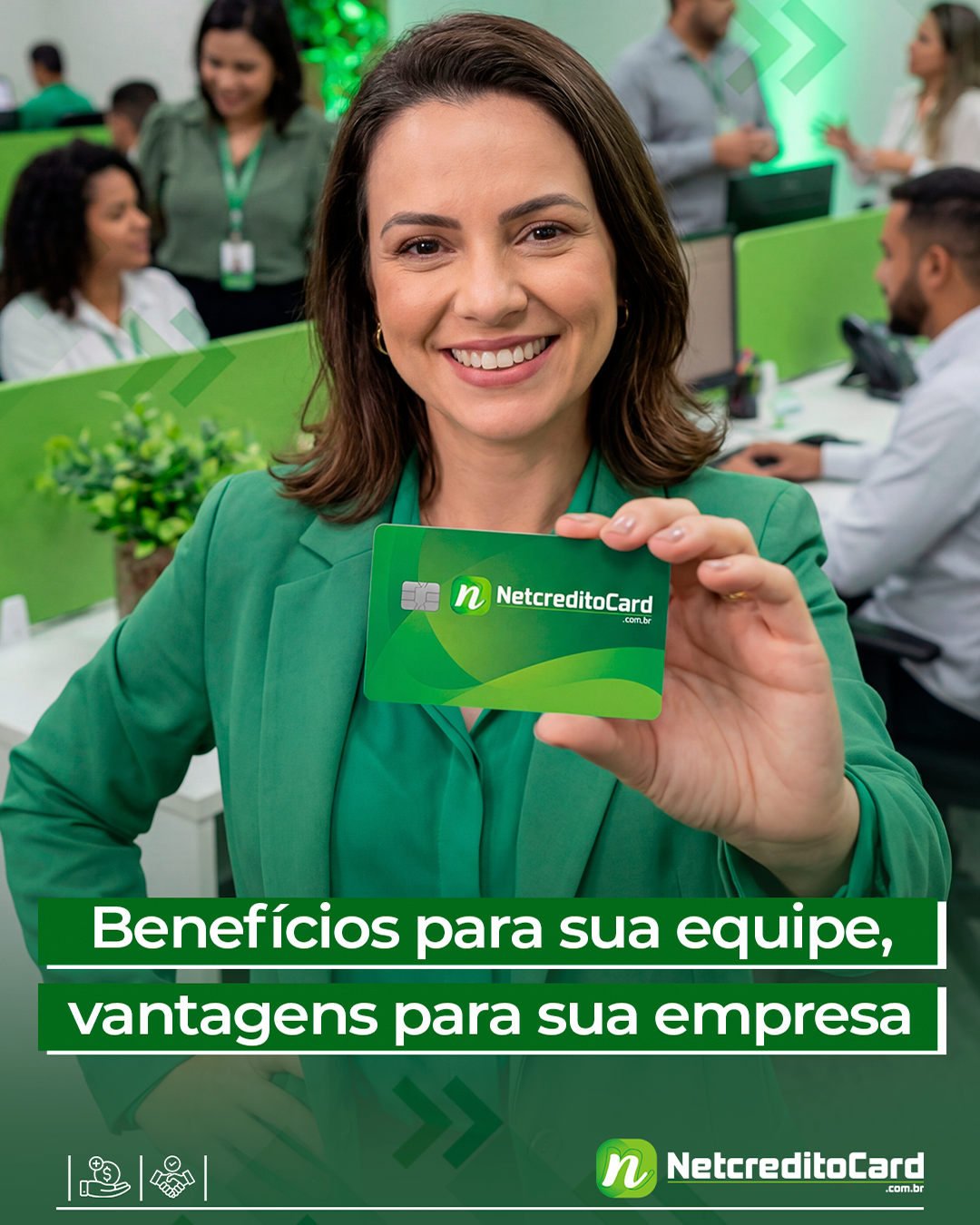 Benefícios para sua equipe, vantagens para sua empresa